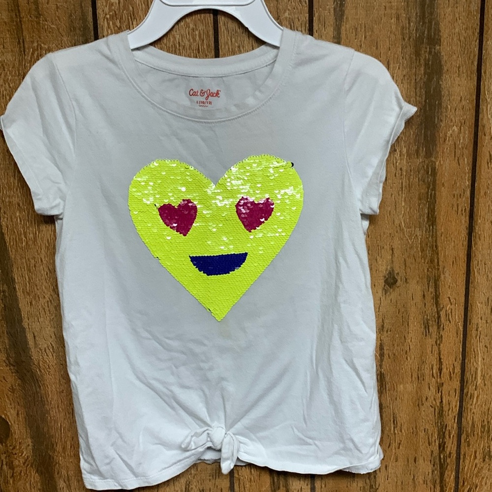 Cat & Jack Flip-Sequin Shirt